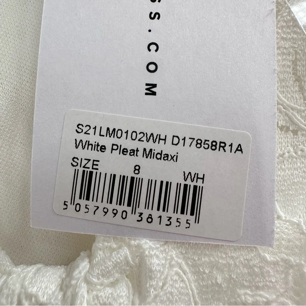 Little Mistress Lacing Down the Aisle Midaxi Dress size US 4 Long Sleeves Modest - Picture 12 of 16